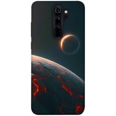 TPU чехол Demsky Lava planet для Xiaomi Redmi Note 8 Pro