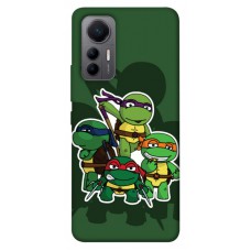 TPU чохол Demsky Green turtles для Xiaomi 12 Lite