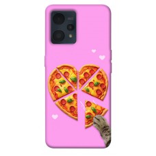 TPU чехол Demsky Pizza Love для Realme 9 4G / 9 Pro+