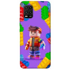 TPU чохол Demsky Colorful constructor для Xiaomi Mi 10 Lite