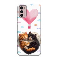 TPU чехол Demsky Animals love 3 для Motorola Moto G42