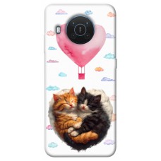 TPU чехол Demsky Animals love 3 для Nokia X10 / X20