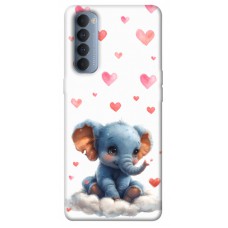 TPU чехол Demsky Animals love 7 для Oppo Reno 4 Pro