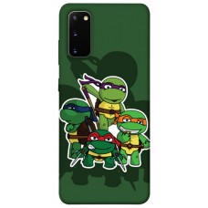 TPU чохол Demsky Green turtles для Samsung Galaxy S20