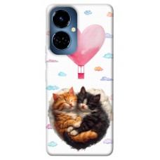 TPU чохол Demsky Animals love 3 для TECNO Camon 19 (CI6n) / 19 Pro (CI8n)