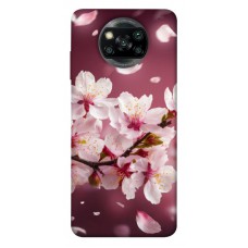 TPU чехол Demsky Sakura для Xiaomi Poco X3 NFC / Poco X3 Pro