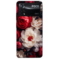 TPU чохол Demsky Velvet roses для Xiaomi Poco X4 Pro 5G