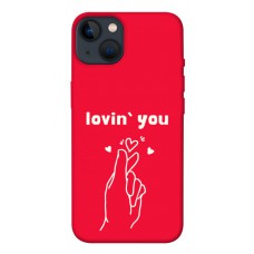 TPU чехол Demsky Loving you для Apple iPhone 13 (6.1")