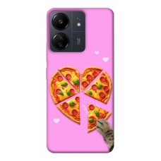 TPU чехол Demsky Pizza Love для Xiaomi Redmi 13C