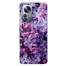 TPU чехол Demsky Violet blossoms для Xiaomi 12 / 12X