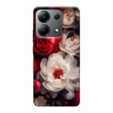 TPU чохол Demsky Velvet roses для Xiaomi Redmi Note 13 4G