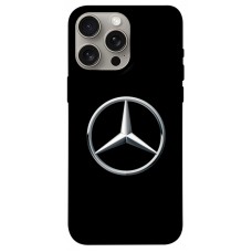 TPU чохол Demsky Mercedes logo для Apple iPhone 15 Pro Max (6.7")