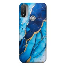 TPU чохол Demsky Blue marble для Motorola Moto E20