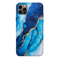 TPU чохол Demsky Blue marble для Apple iPhone 12 Pro (6.1")