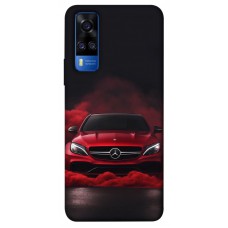 TPU чохол Demsky Red Mercedes для Vivo Y51a