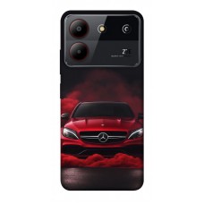 TPU чохол Demsky Red Mercedes для ZTE Blade A54 4G