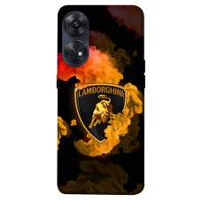 TPU чохол Demsky Lamborghini logo для Oppo Reno 8 T 4G