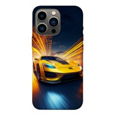 TPU чохол Demsky Yellow Porsche для Apple iPhone 13 Pro (6.1")