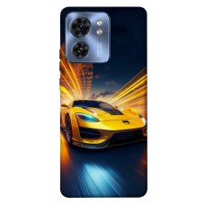 TPU чохол Demsky Yellow Porsche для Motorola Edge 40