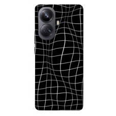 TPU чохол Demsky Warped grid для Realme 10 Pro+