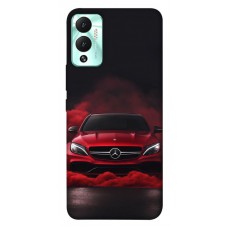 TPU чохол Demsky Red Mercedes для Infinix Hot 12 Play