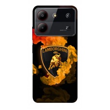 TPU чохол Demsky Lamborghini logo для ZTE Blade A54 4G