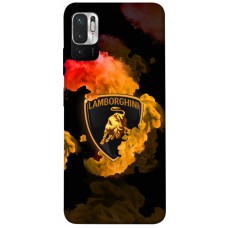 TPU чохол Demsky Lamborghini logo для Xiaomi Redmi Note 10 5G