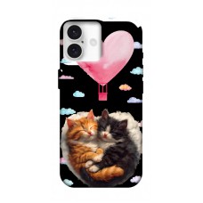 TPU чохол Demsky Animals love 3 для Apple iPhone 16 (6.1")