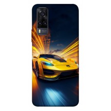 TPU чохол Demsky Yellow Porsche для Vivo Y31