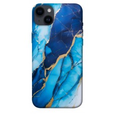 TPU чохол Demsky Blue marble для Apple iPhone 14 Plus (6.7")