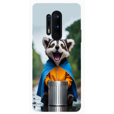 TPU чохол Demsky Єнот (Raccoon) для OnePlus 8 Pro