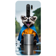 TPU чохол Demsky Єнот (Raccoon) для Xiaomi Redmi 9