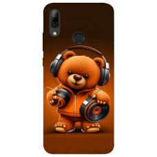 TPU чохол Demsky ведмежа меломан 2 (bear listening music) для Huawei P Smart (2019)