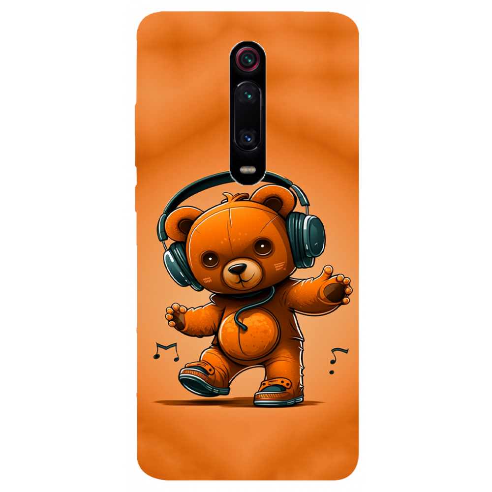 TPU чохол Demsky ведмежа меломан (bear listening music) для Xiaomi Redmi K20 / K20 Pro / Mi9T / Mi9T Pro
