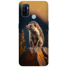 TPU чехол Demsky Їжак (hedgehog) для Oppo A53 / A32 / A33