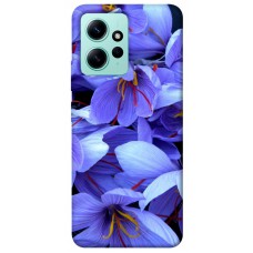 TPU чехол Demsky Фиолетовый сад для Xiaomi Redmi Note 12 4G