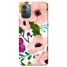 TPU чохол Demsky Акварельные цветы для Nokia G21
