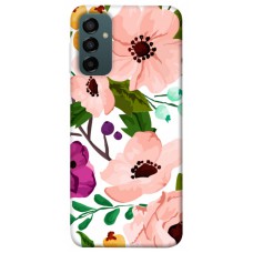 TPU чохол Demsky Акварельные цветы для Samsung Galaxy M14 5G