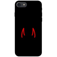 TPU чохол Demsky Red horns для Apple iPhone 7 / 8 (4.7")