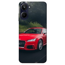 TPU чехол Demsky Red Audi для Realme 10 4G