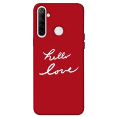 TPU чехол Demsky Hello love для Realme 6i