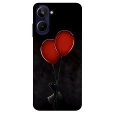 TPU чохол Demsky Красные шары для Realme 10 4G