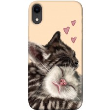 TPU чохол Demsky Cats love для Apple iPhone XR (6.1")