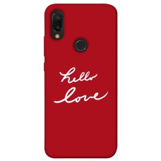 TPU чехол Demsky Hello love для Xiaomi Redmi 7