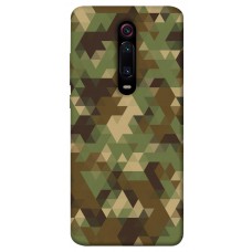 TPU чохол Demsky Треугольный камуфляж для Xiaomi Redmi K20 / K20 Pro / Mi9T / Mi9T Pro