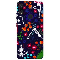 TPU чехол Demsky Yoga skeletons для Xiaomi Redmi Note 7 / Note 7 Pro / Note 7s