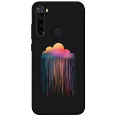 TPU чехол Demsky Color rain для Xiaomi Redmi Note 8