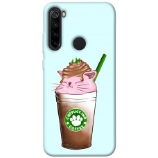 TPU чехол Demsky Catpuccino для Xiaomi Redmi Note 8