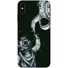 TPU чехол Demsky Cosmic love для Apple iPhone X (5.8")