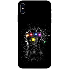 TPU чехол Demsky Comics style Перчатка бесконечности для Apple iPhone X (5.8")